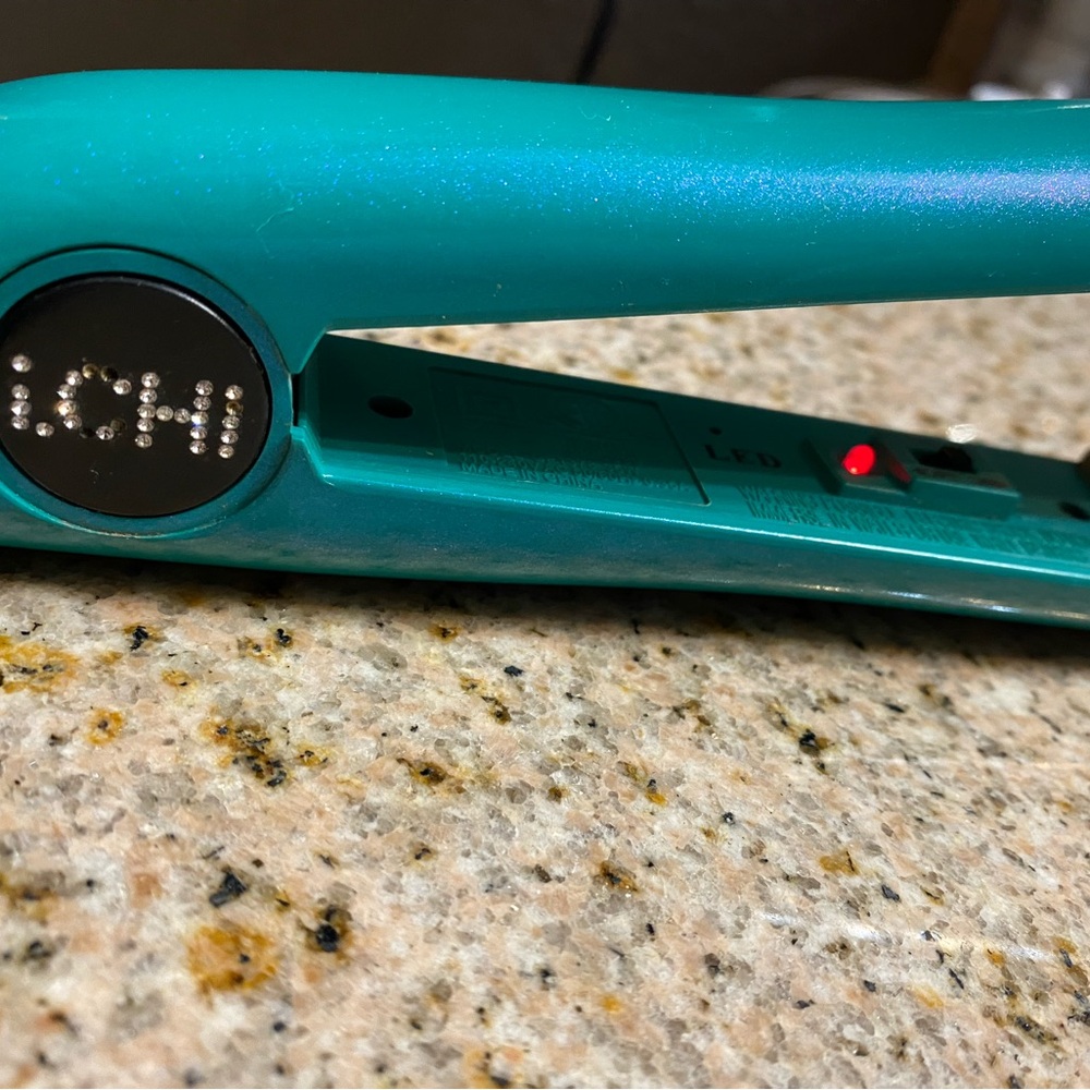 CHI Teal Bling Hair Straightener